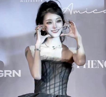 170㎝·41㎏ 최준희 뼈말라 드레