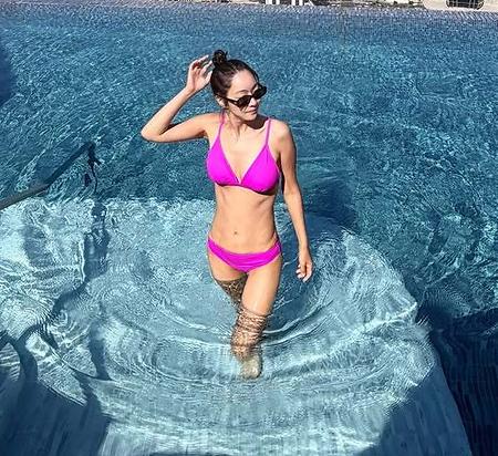 서효림, 두바이서 과감 비키니 자태