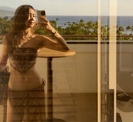 '48세' 채정안, 비키니 입고 인