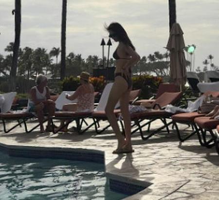 김주희, 45세에도 명품 비키니 몸매