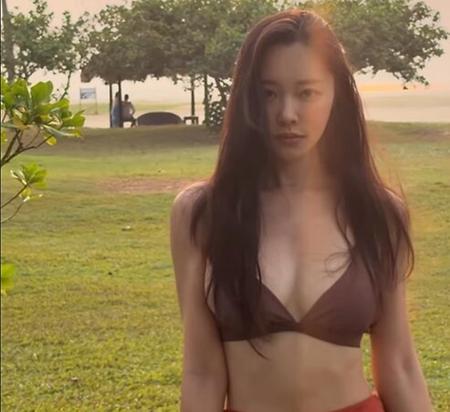 박성광♥ 이솔이, 비키니로 뽐낸 몸