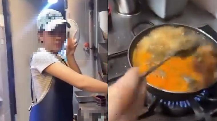 죽은 생선으로 매운탕 끓여 팔고 조