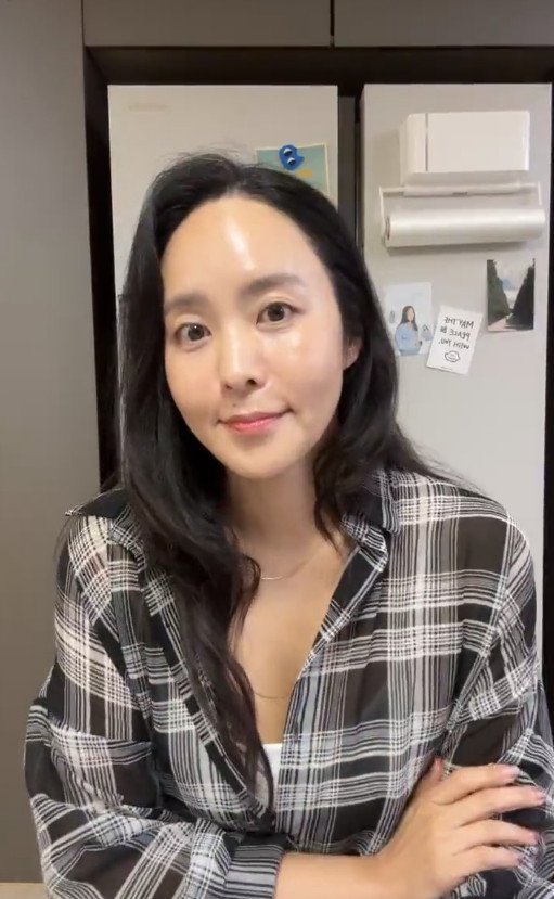 '46세' 박지윤, 티셔츠로 자연스럽게 뽐낸 글래머 몸매 