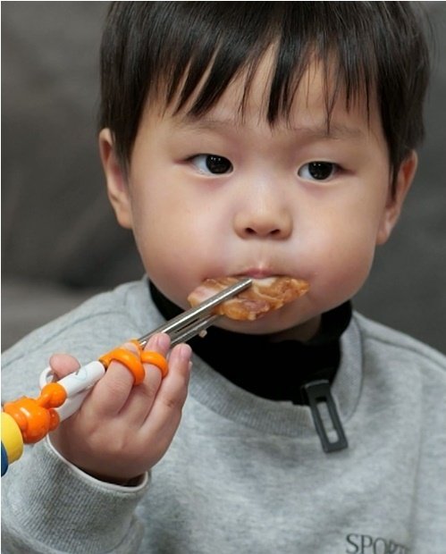 '슈돌' 정우, 이번엔 편육 폭풍 