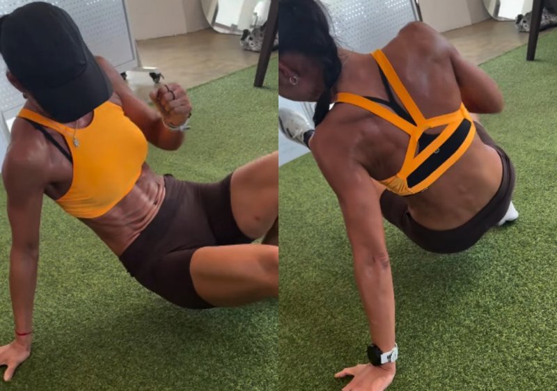 식단 NO 디바 비키, 비현실적 근육질 몸매 '깜짝'