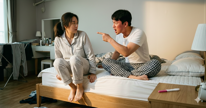 임신한 아내 폭행하고 폭언 퍼부은 