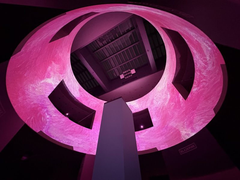 국중박에 스며든 블랙핑크 분홍빛 시