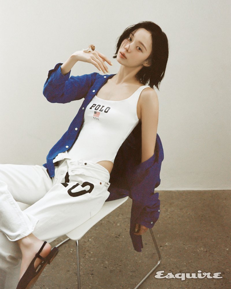 에스파 윈터, 말간 얼굴로 봄 여신 등극