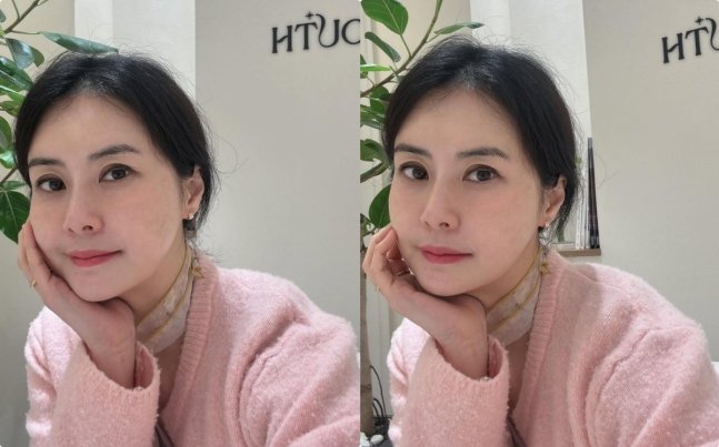 최정윤, 5세 연하와 재혼 후 '리즈' 경신…단아美 폭발