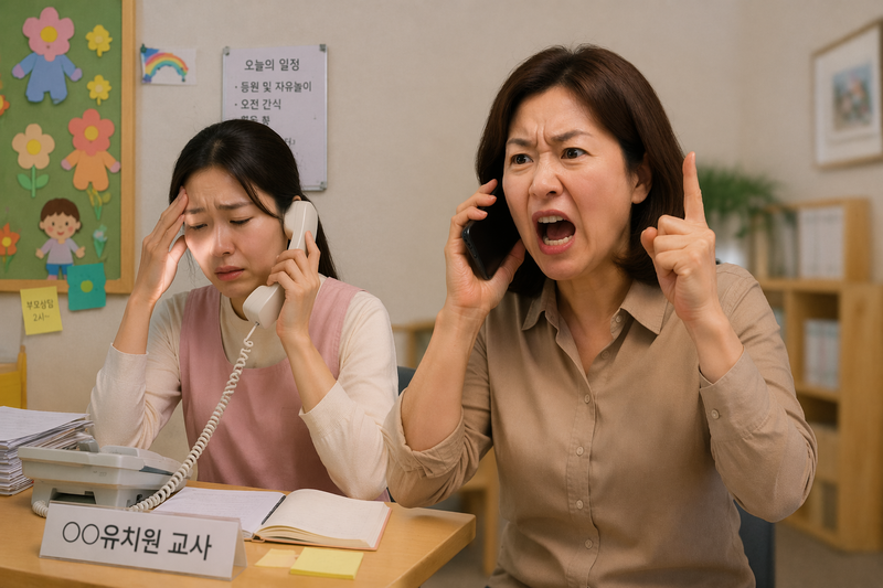 유치원 교사 