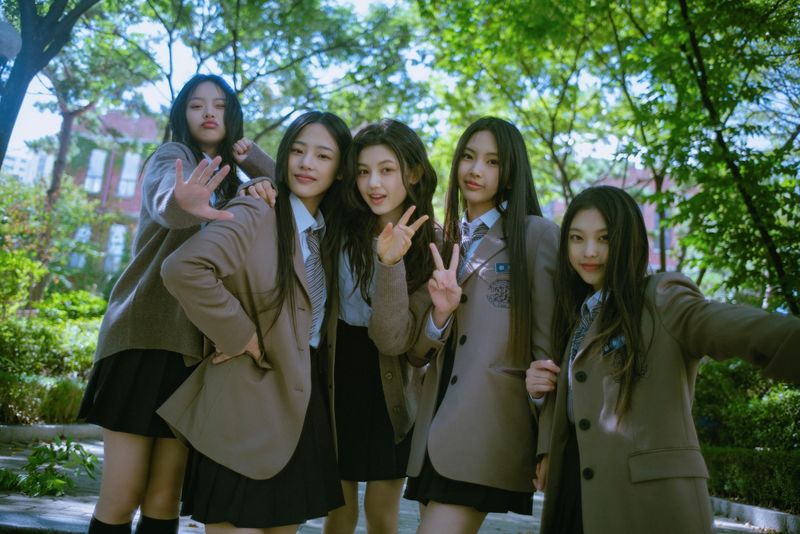 뉴진스, 코펜하겐서 새 앨범 준비?