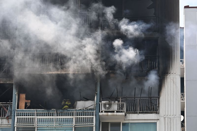 의왕 아파트 화재로 부부 숨져…현장