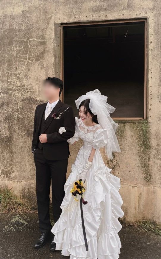 최준희, ♥11세 연상과 웨딩화보 