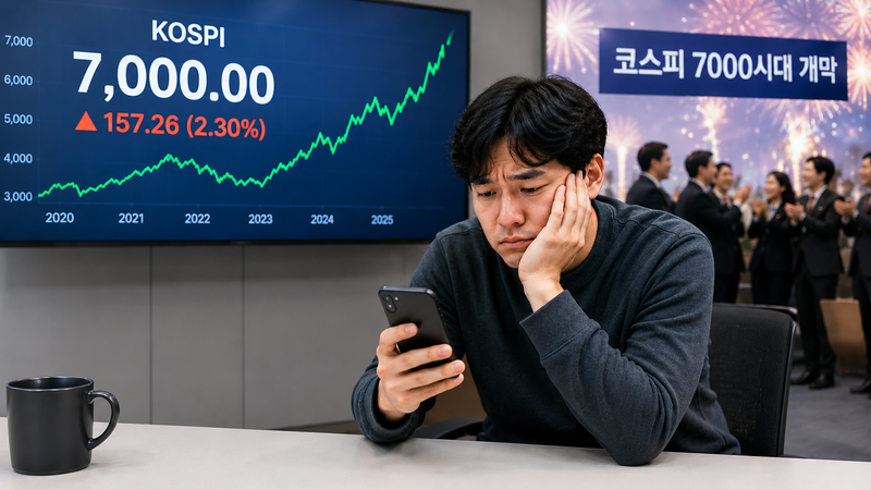 '코스피 7000' 시대에도 웃지 