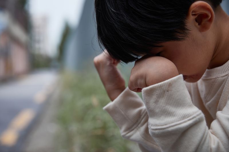 초등생 아들 엉덩이 1대 때려 조사