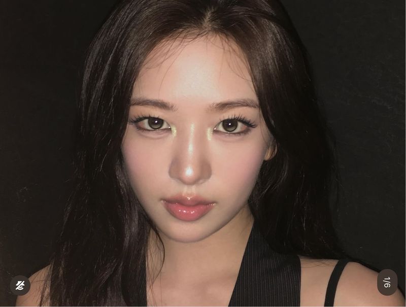 안유진, 셀카 한 장으로 팬심 저격