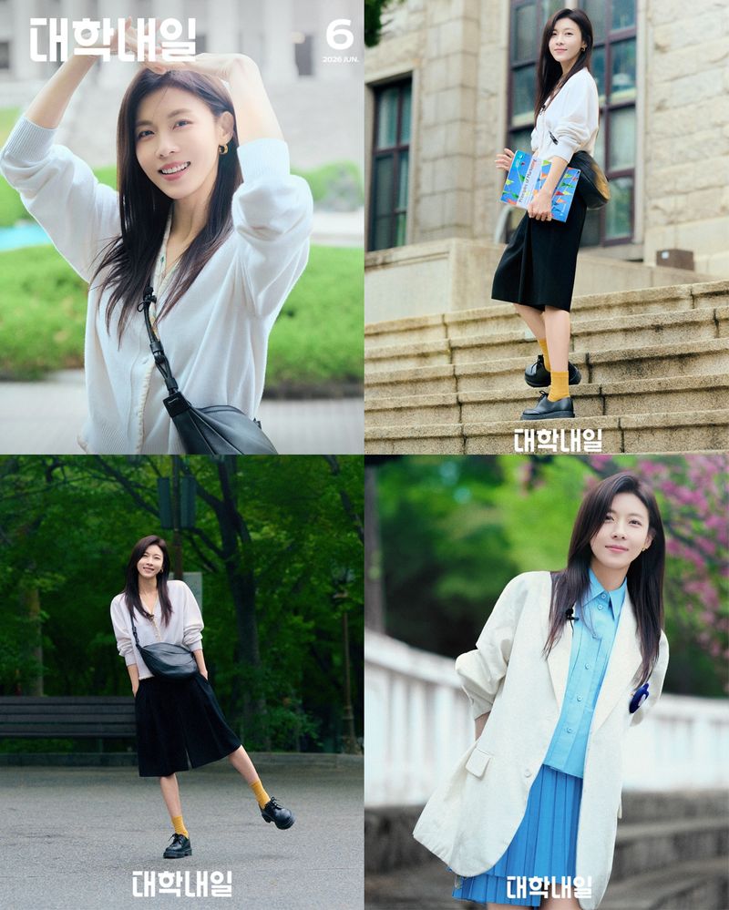 하지원 47세 대학내일 표지 모델…새내기 같은 미모