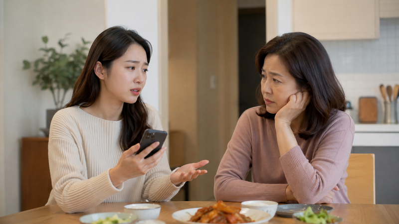 청첩장 모임 문화에 충격 받은 母 
