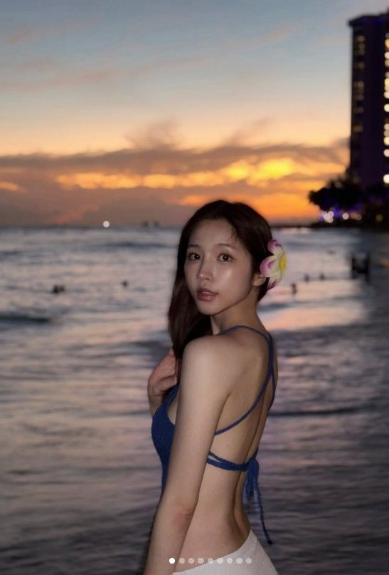 '환승연애 2' 성해은, 하와이서 비키니 자태…몸매 탄탄 눈길