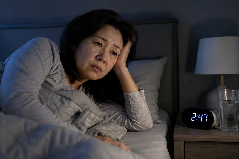 새벽 2~4시 식은땀·두근거림…잠 