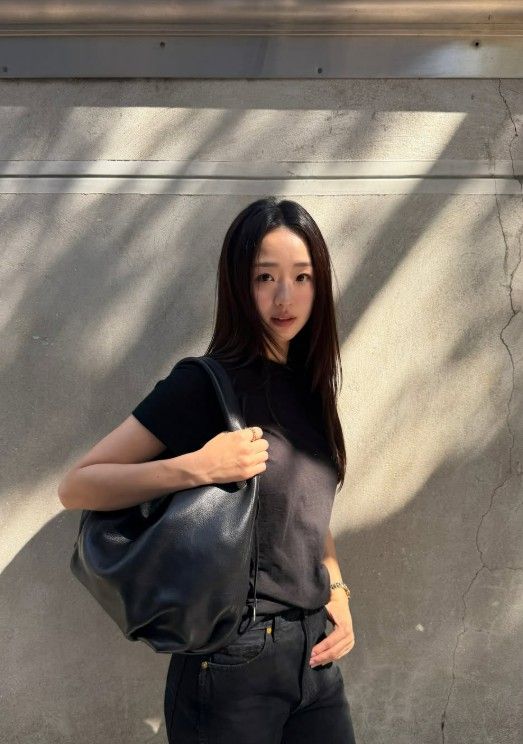 손연재, 긴 생머리에 올블랙…20대