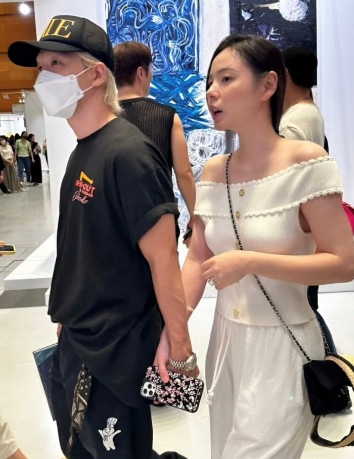 태양♥민효린, 결혼 8년차 데이트 