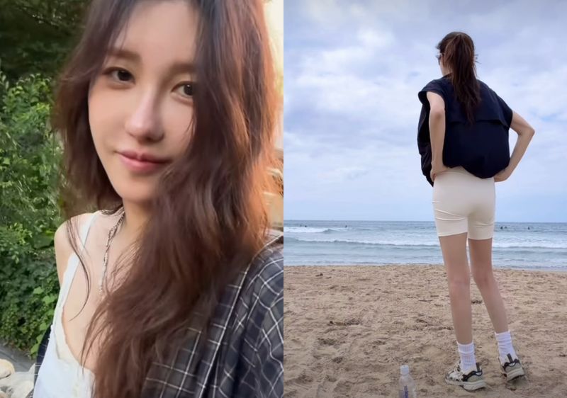 이지아, 믿기지 않는 뒤태…레깅스 입고 뽐낸 11자 각선미