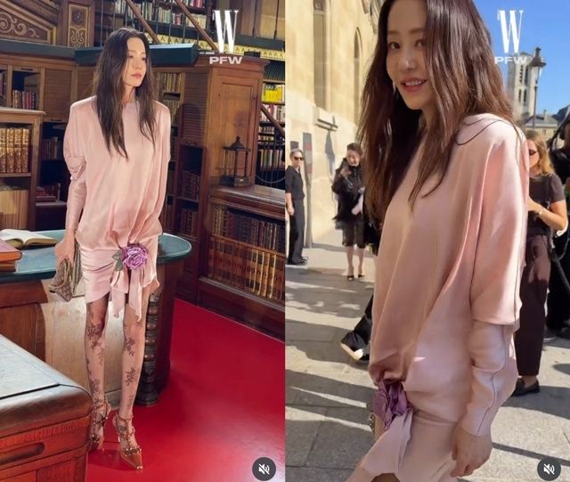 55세 고현정, 파리에서도 '뼈말라' 근황…극세사 각선미까지