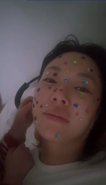 황정음, 두 아들 장난에 체념…얼굴