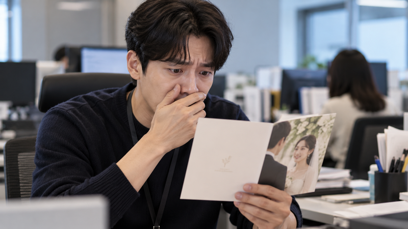 동료 예비 신부가 전 여자친구, 결
